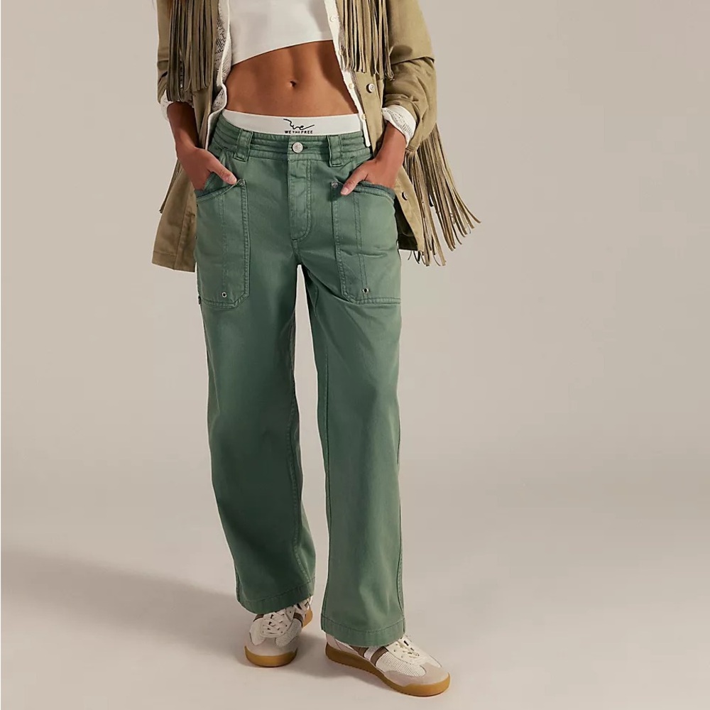 FREE PEOPLE We The Free Just In Time Slouch Pants